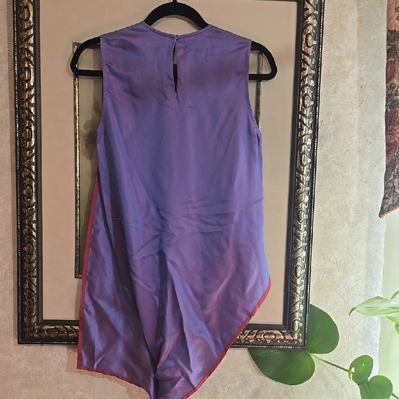 Sies Marjan Lysa Asymmetrical Iridescent Top. - Picture 5 of 9